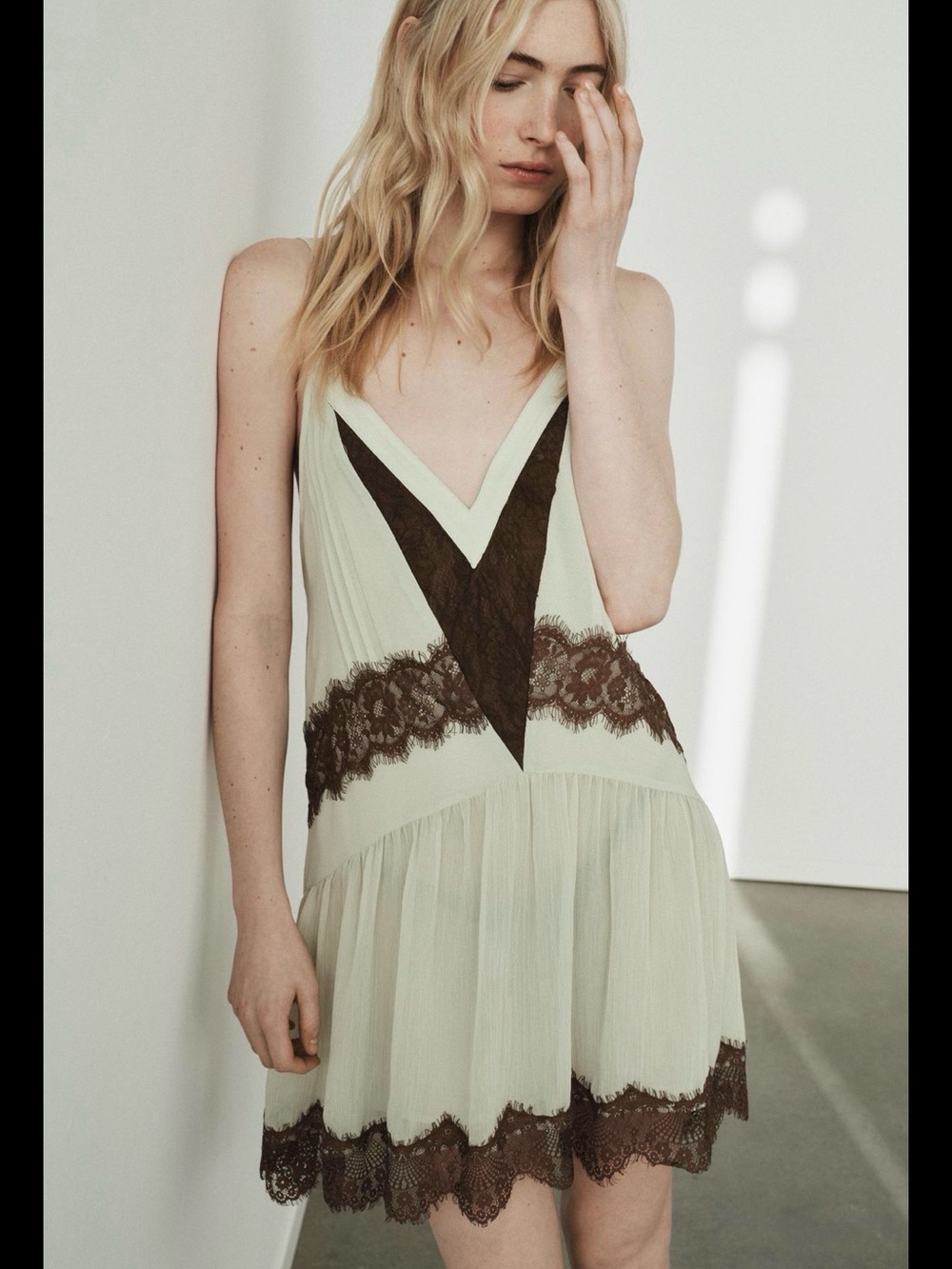 Zara Lace Dress Adjustable Straps